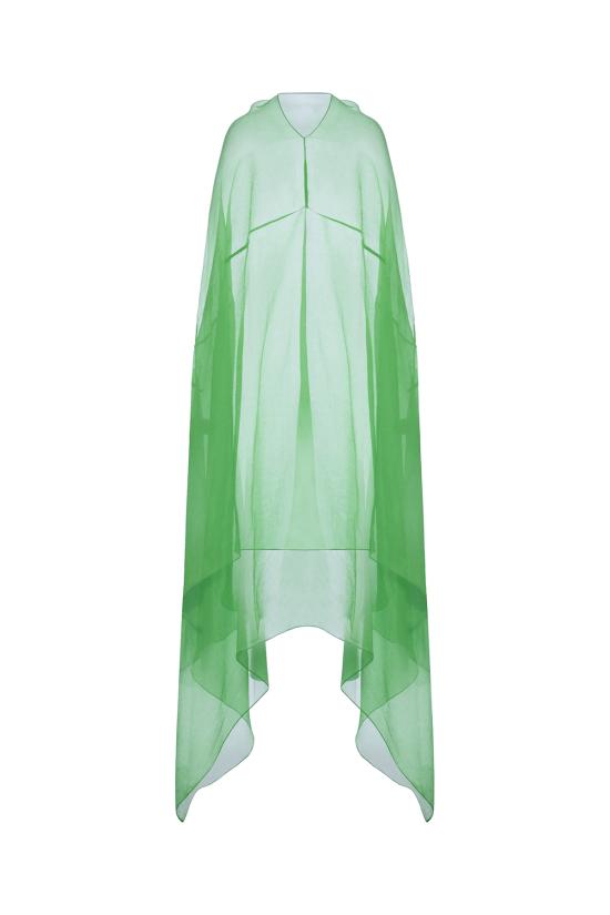 26SS 드리스 반 노튼 원피스 2610110103040 604 GREEN - DRIES VAN NOTEN