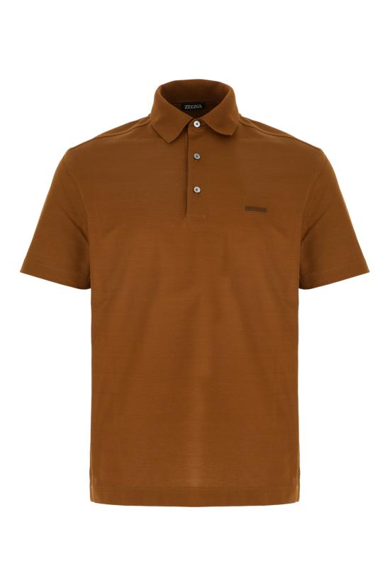 26SS 에르메네질도제냐 폴로 티셔츠 H794UH348A3 N05 DARK FOLIAGE