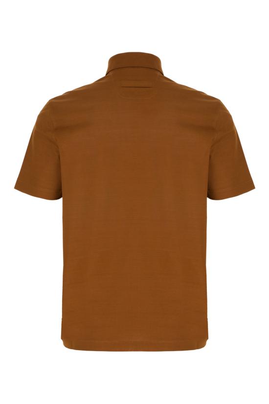 26SS 에르메네질도제냐 폴로 티셔츠 H794UH348A3 N05 DARK FOLIAGE - ERMENEGILDO ZEGNA