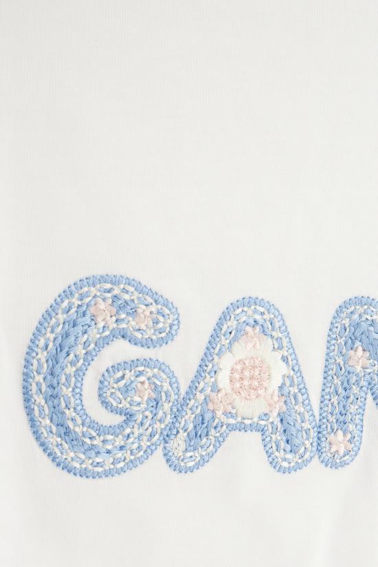 26SS 가니 헤비 코튼 저지 티셔츠 A105018811038 151 BRIGHT WHITE - GANNI