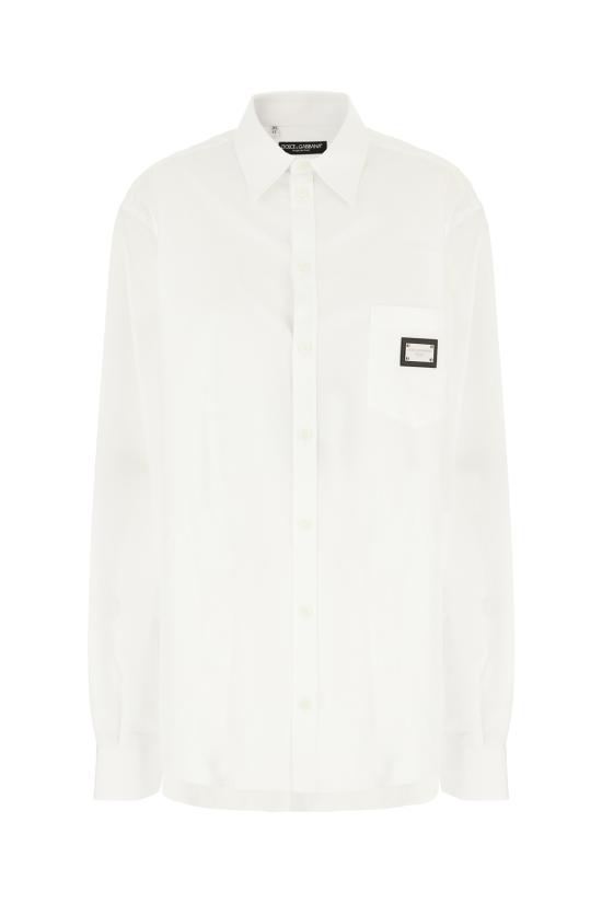 26SS 돌체앤가바나 긴팔 셔츠 G5JG4TGK006 W0800 BIANCO OTTICO