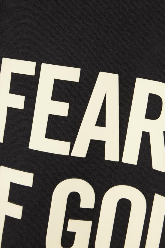26SS 피어오브갓 후드 티셔츠 192SP266701FFLC FADED BLACK - FEAR OF GOD