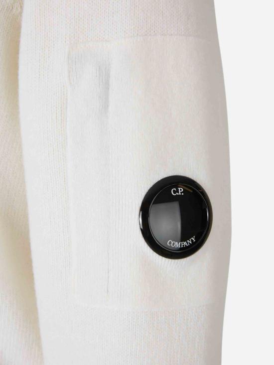 26FW 씨피 컴퍼니 터틀넥 RFCMKN709A 110149A 103 GAUZE WHITE DOM - C.P. COMPANY