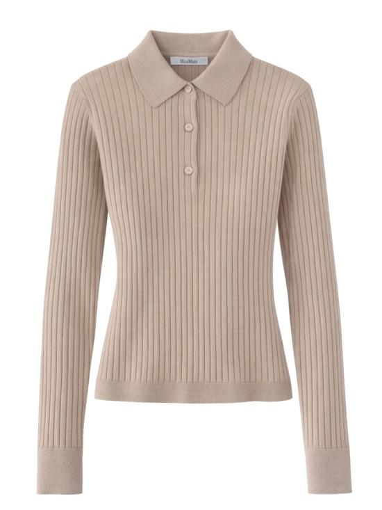 26FW 막스마라 폴로 티셔츠 2611361058600 034002 BEIGE