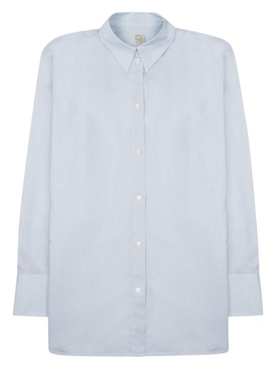 26FW 토템 블라우스/셔츠 253WRT0522FB0458 206 AZURE