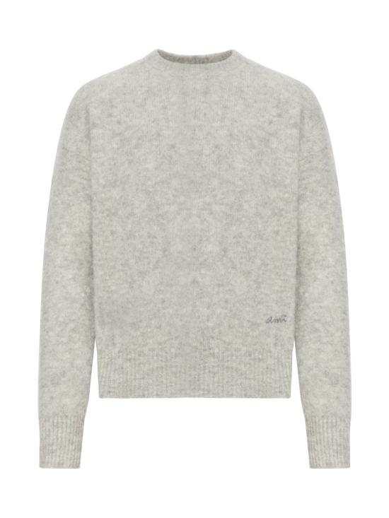 26FW 아미 스웨터 HKS824KN0021050 GREY - AMI