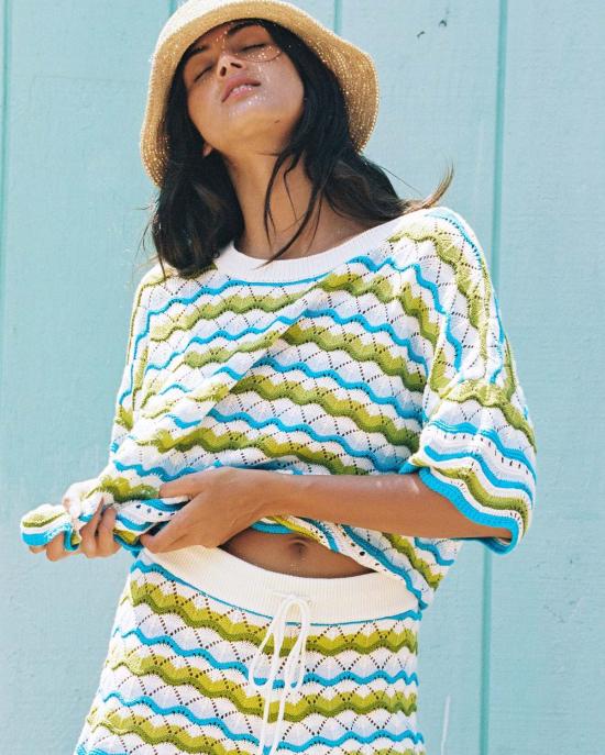  엘스페이스 반팔 티셔츠 SUNSW25 ISLAND BREEZE