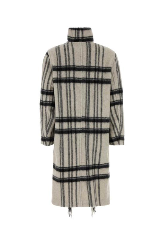 26FW 이자벨마랑에뚜왈 코트 MA0555FAD3D01E ECBK Checked - ISABEL MARANT ETOILE
