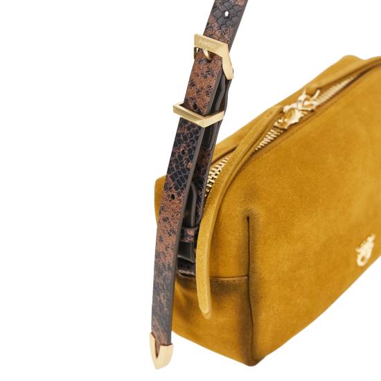 26FW 핑코 숄더백 106967A3DB Brown - PINKO