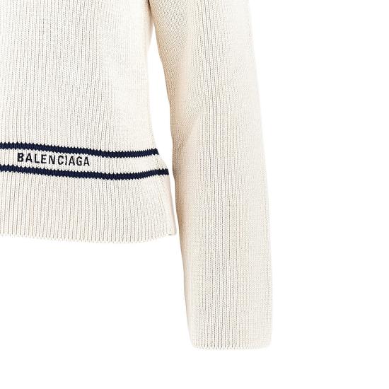 26FW 발렌시아가 니트웨어 876806T3461 Beige - BALENCIAGA