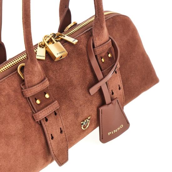 26FW 핑코 숄더백 106169A2JH Brown - PINKO