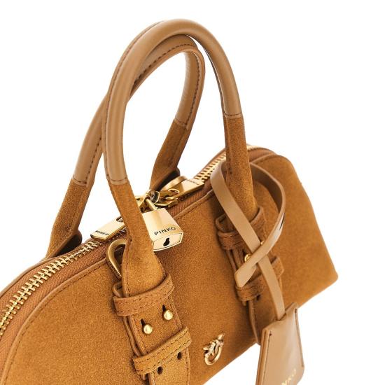 26FW 핑코 토트백 105334A2JH Brown - PINKO