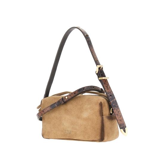 26FW 핑코 숄더백 106967A3DB Brown - PINKO