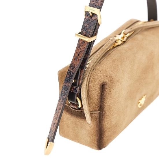 26FW 핑코 숄더백 106967A3DB Brown - PINKO