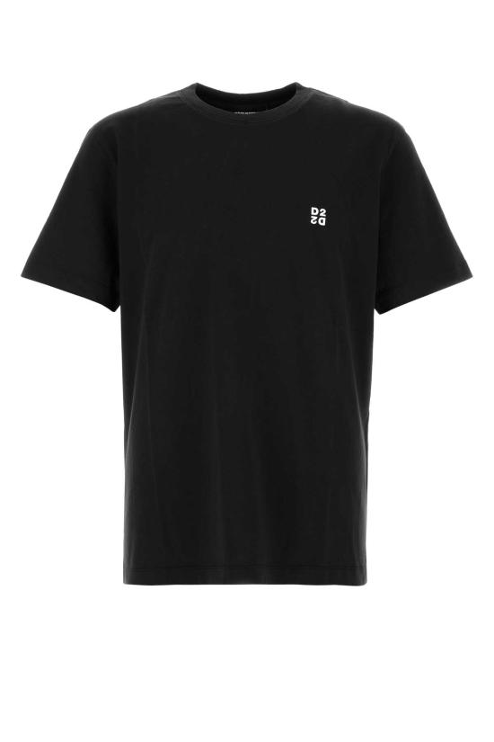 26FW 디스퀘어드2 반팔 티셔츠 S74GD1594D20136 900 Black