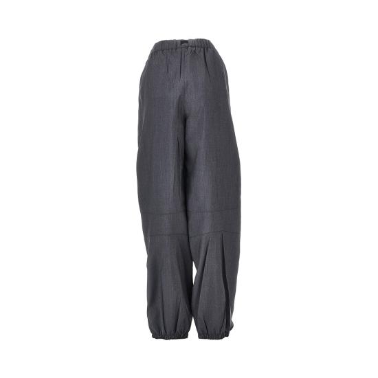 26FW 프라다 울 모헤어 캐주얼 팬츠 울 모헤어 캐주얼 팬츠 P258KSOOO17LK Grey - PRADA