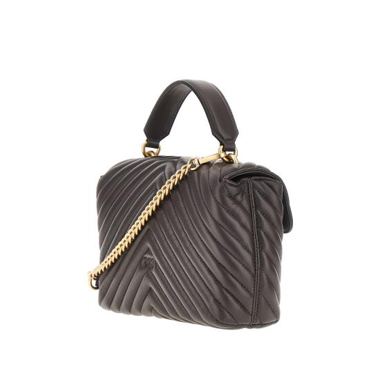 26FW 핑코 토트백 100044A0GK Brown - PINKO