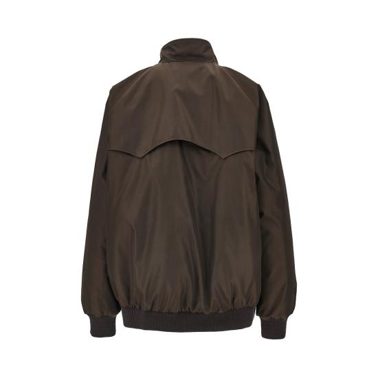 26FW 프라다 삼각 로고 리나일론 봄버 자켓 292389SOOO1WQ8 Brown - PRADA