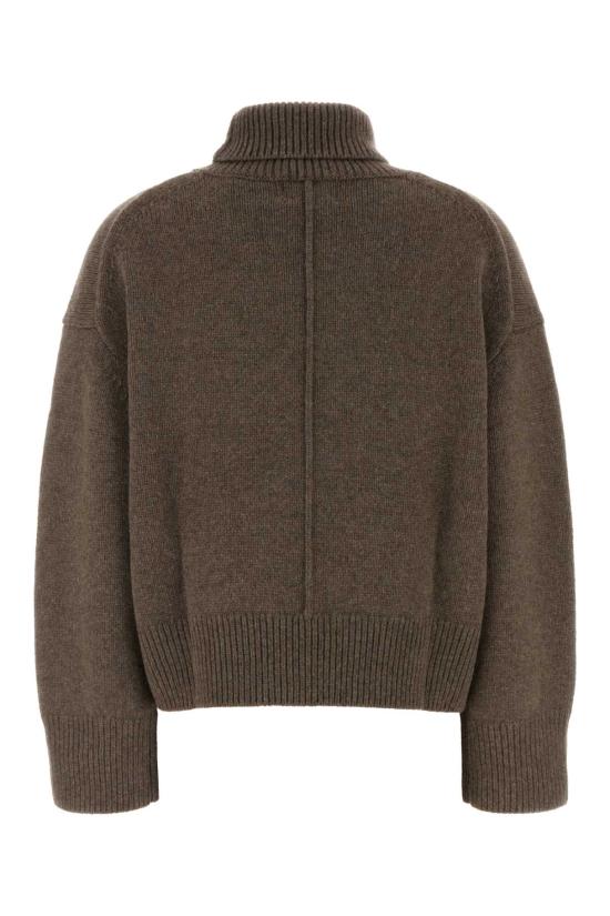 26FW 루루 드 세종 스웨터 JONAH NUTMEGMELANGE Brown - LOULOU DE SAISON