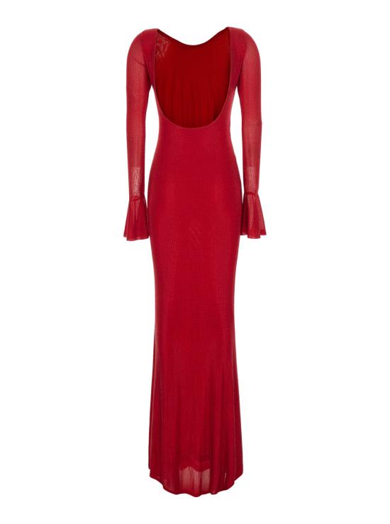 26FW 트웬티포하이치 롱 원피스 A0016ROS62AROSSO Red - TWENTY FOURHAITCH