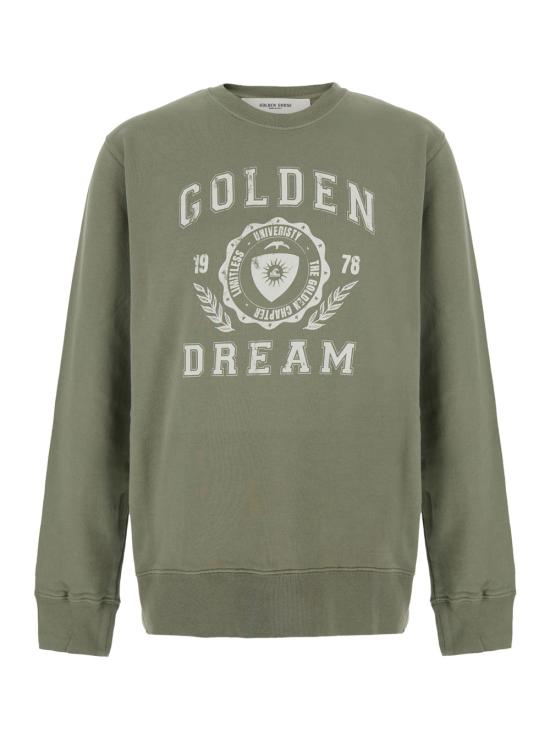 26FW 골든구스 긴팔 티셔츠 GMP01223P00263436109 Green