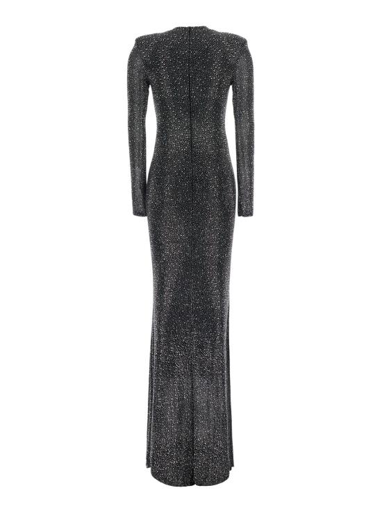 26FW 트웬티포하이치 롱 원피스 A0174NAR62ANEROARGENTO Black - TWENTY FOURHAITCH