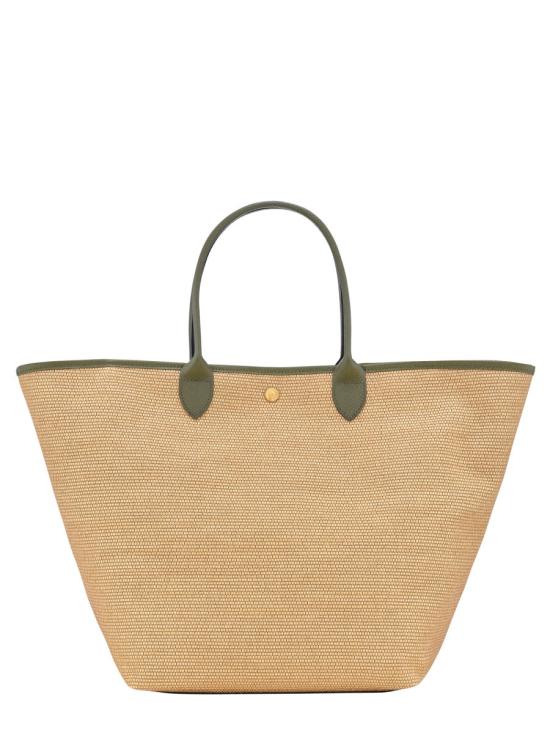  롱샴 르 플리아쥬 컬렉션 L 바스킷백 10308 HGKM04 GREEN - LONGCHAMP
