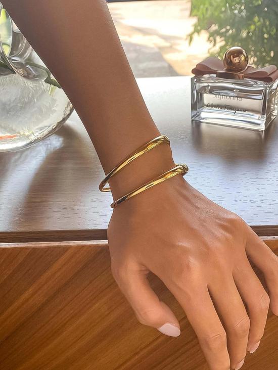  OOAK 팔찌 Ooak Zahara 18K 골드 커프 - OTHER BRANDS