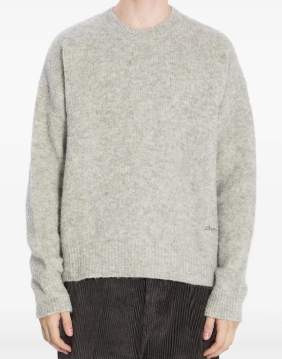 26FW 아미 스웨터 HKS824KN0021050 GREY