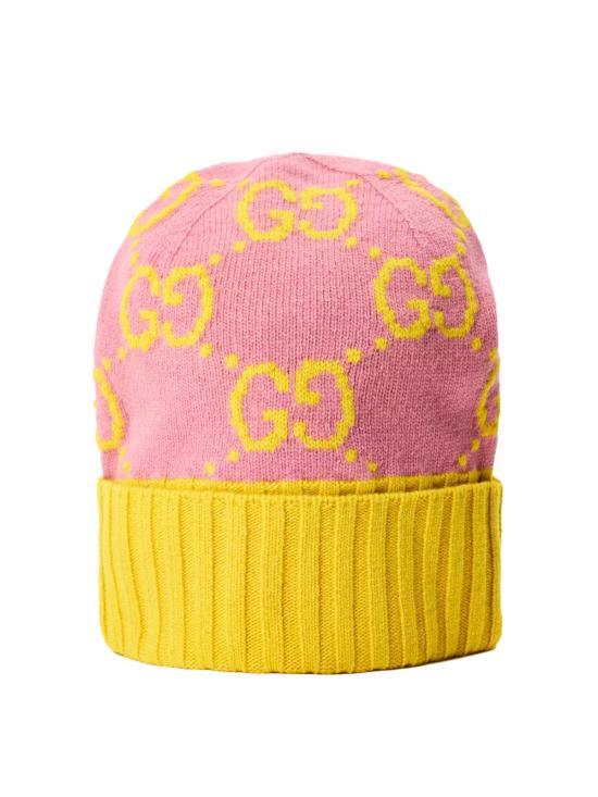 26FW 구찌 GG 모노그램 울 비니 6761103G2065975 PINK