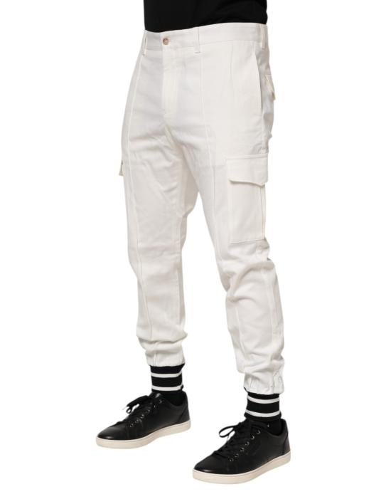  돌체앤가바나 카고 팬츠 PAN76397 WHITE - DOLCE & GABBANA