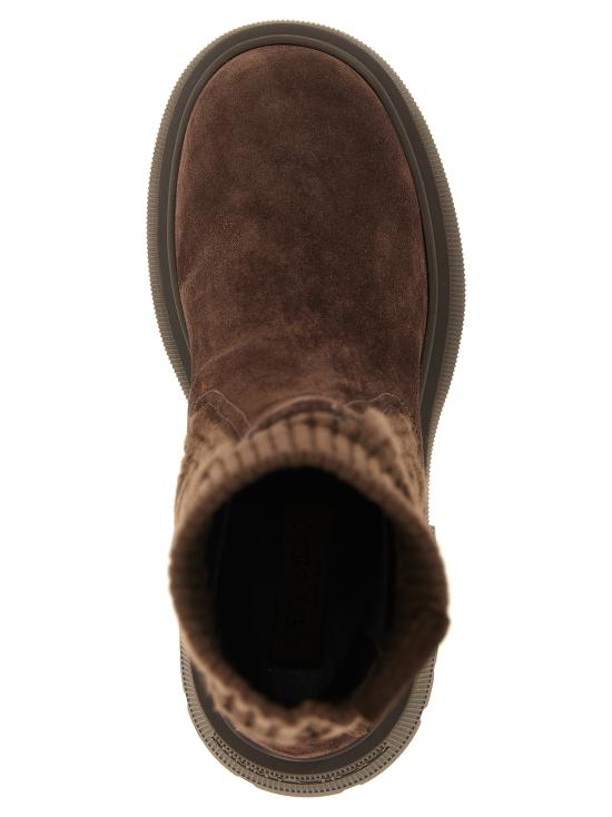 26FW 지미추 부츠 TAMIAFLATBWZCHOCOLATECHOCOLATE Brown - JIMMY CHOO