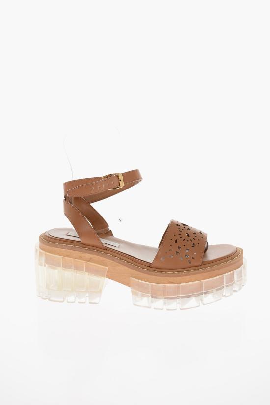  스텔라 맥카트니 샌들 810008W1DX02501 Brown - STELLA MCCARTNEY