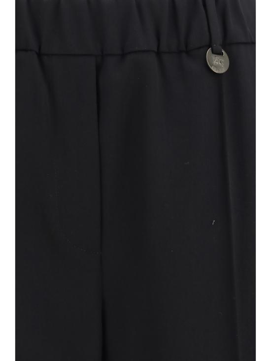 26FW 버버리 스트레이트 팬츠 8135168 A1189 BLACK - BURBERRY