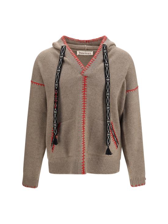 26FW 바지스트 스웨터 BZFW26HO01393 0004 BROWN