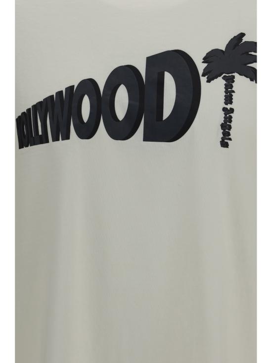 26FW 팜앤젤스 반팔 티셔츠 PAMAA003JR007 0310 WHITE - PALM ANGELS