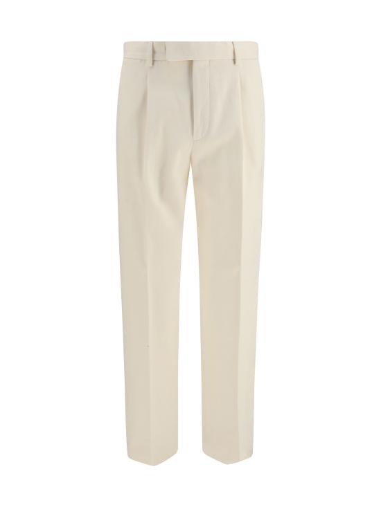 26FW 에르메네질도제냐 스트레이트 팬츠 RUII16A4TP60N01R 001 CREAM