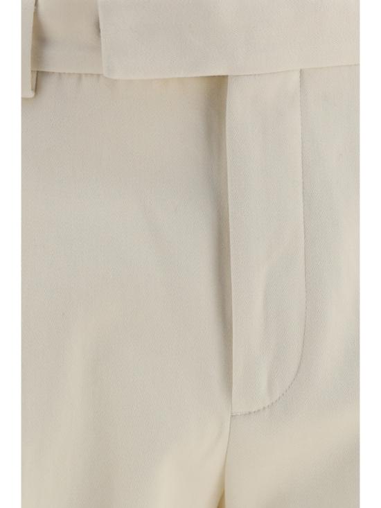 26FW 에르메네질도제냐 스트레이트 팬츠 RUII16A4TP60N01R 001 CREAM - ERMENEGILDO ZEGNA