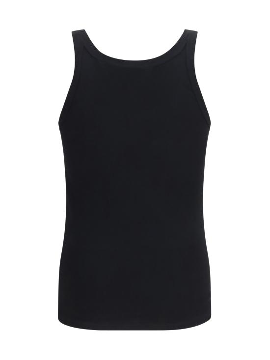 26SS 돌체앤가바나 민소매 티셔츠 M8C19JONN96 N0000 BLACK - DOLCE & GABBANA