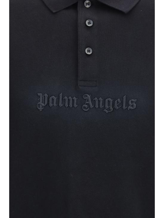 26FW 팜앤젤스 폴로 티셔츠 PAMGB002FB002 1009 BLACK - PALM ANGELS