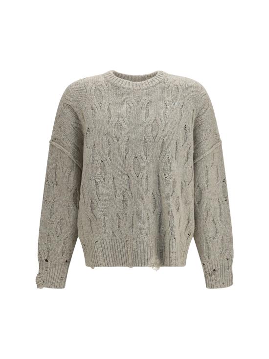 26FW 리프레젠트 스웨터 MLM101009 TAUPE BEIGE