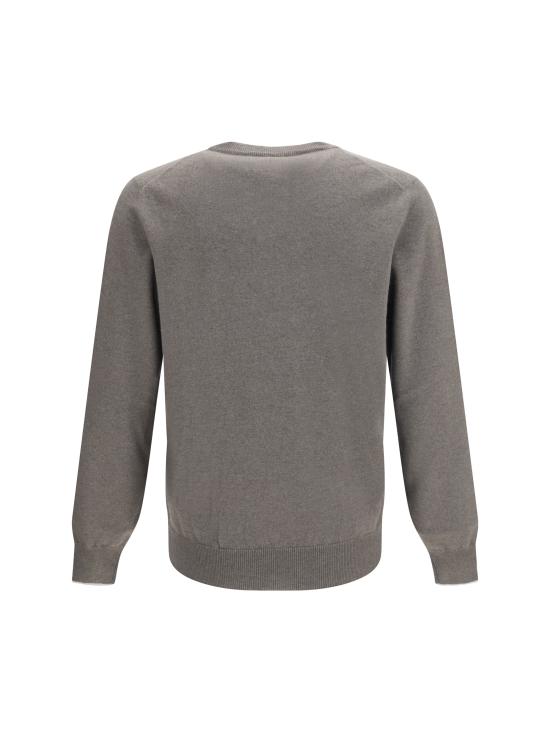 26FW 브루넬로 쿠치넬리 캐시미어 니트 M2200100 CKP08 GREY - BRUNELLO CUCINELLI