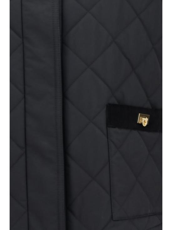 26FW 살바토레 페라가모 패딩 795796 002 BLACK - SALVATORE FERRAGAMO
