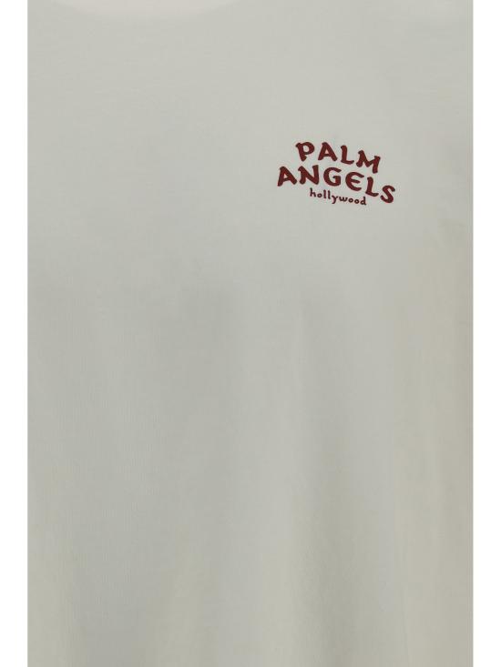 26FW 팜앤젤스 반팔 티셔츠 PAMAA005JR003 0325 CREAM - PALM ANGELS