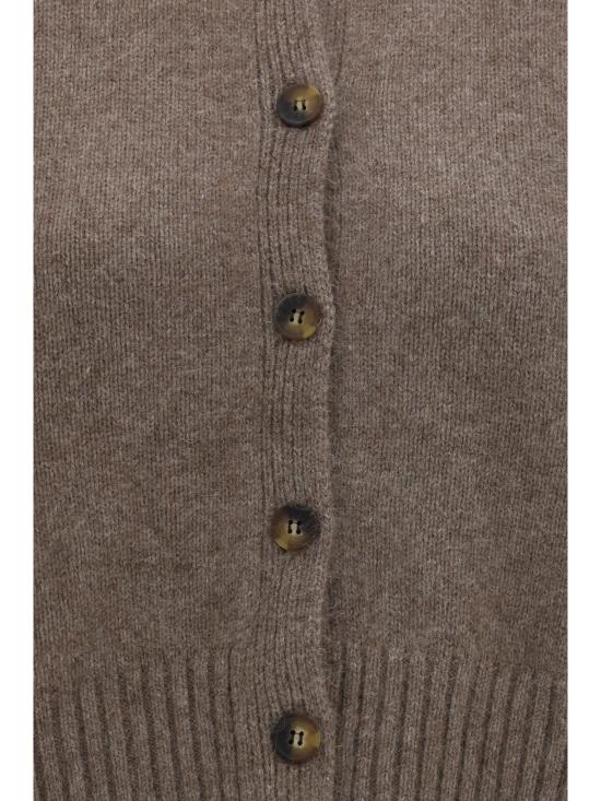 26FW 루루 드 세종 가디건 REMUS ASHESMELAN BROWN - LOULOU DE SAISON