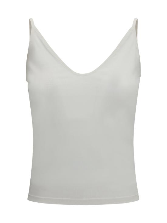 26FW 톰포드 민소매 티셔츠 TSJ657JEX078 WAD WHITE
