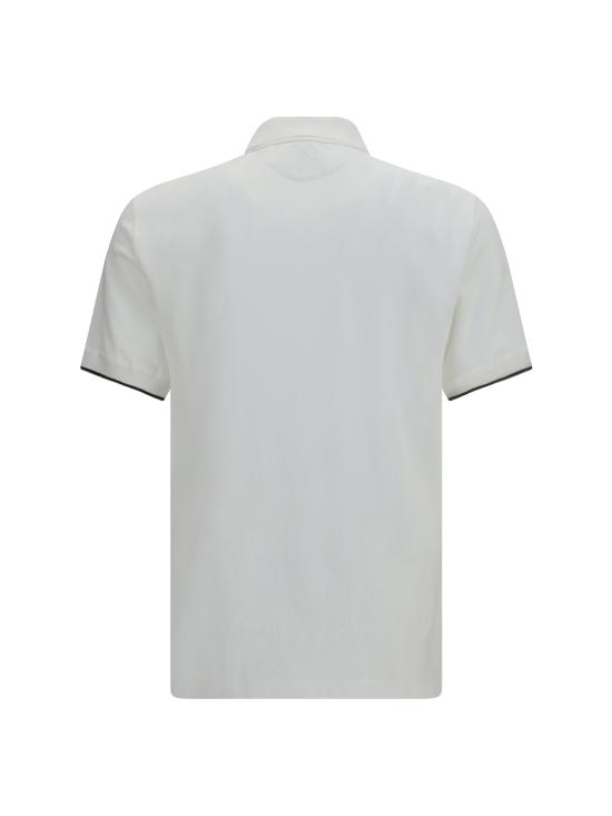 26FW 브루넬로 쿠치넬리 피케 폴로 셔츠 ME8548788 CJB65 WHITE - BRUNELLO CUCINELLI
