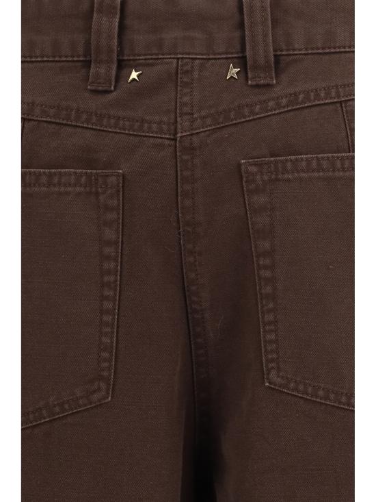 26FW 골든구스 스트레이트 팬츠 GWP02724P002600 55265 BROWN - GOLDEN GOOSE