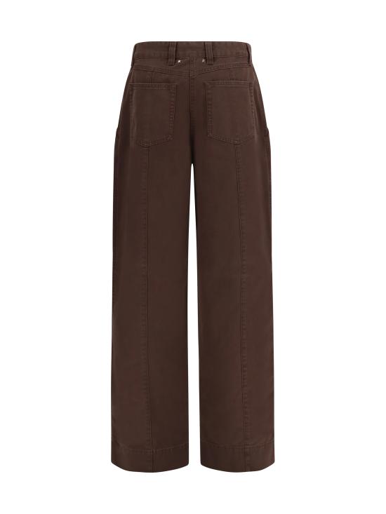 26FW 골든구스 스트레이트 팬츠 GWP02724P002600 55265 BROWN - GOLDEN GOOSE