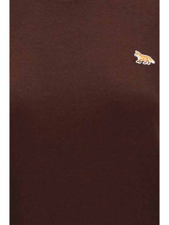 26FW 메종키츠네 베이비 폭스 메리노 레귤러 점퍼 PW00801KT1181 0553 BROWN - MAISON KITSUNE